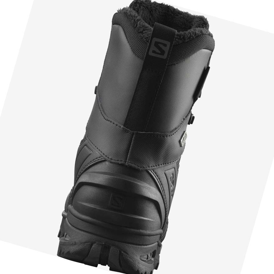 Botas de Invierno Salomon TOUNDRA PRO CLIMASALOMON™ WATERPROOF Hombre Negros | MX 3382QMA